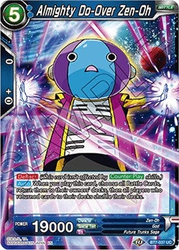 Image for Almighty Do-Over Zen-Oh (BT7-037) - Dragon Ball Super: Masters