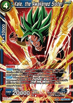 Image for Kale, the Awakened Sister (BT7-040) - Dragon Ball Super: Masters