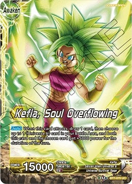 Image for Caulifla & Kale // Kefla, Soul Overflowing (BT7-075) - Dragon Ball Super: Masters
