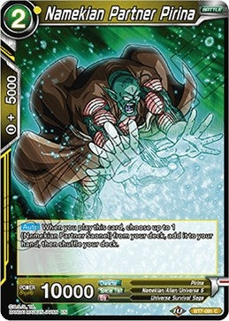 Image for Namekian Partner Pirina (BT7-091) - Dragon Ball Super: Masters