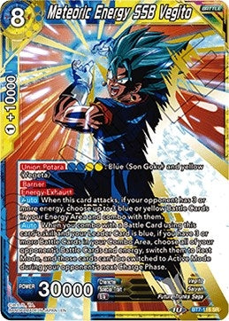 Image for Meteoric Energy SSB Vegito (BT7-118) - Dragon Ball Super: Masters