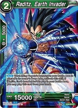 Image for Raditz, Earth Invader (SD9-02) - Dragon Ball Super: Masters