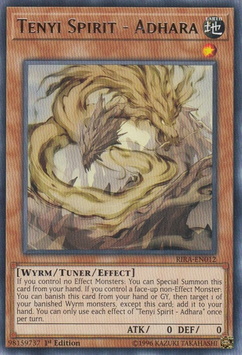 Tenyi Spirit - Adhara (12) (RIRA) - YuGiOh Single