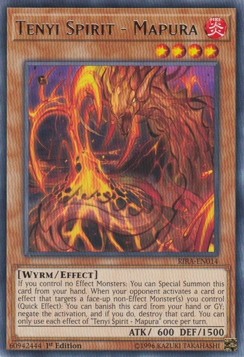 Tenyi Spirit - Mapura (14) (RIRA) - YuGiOh Single