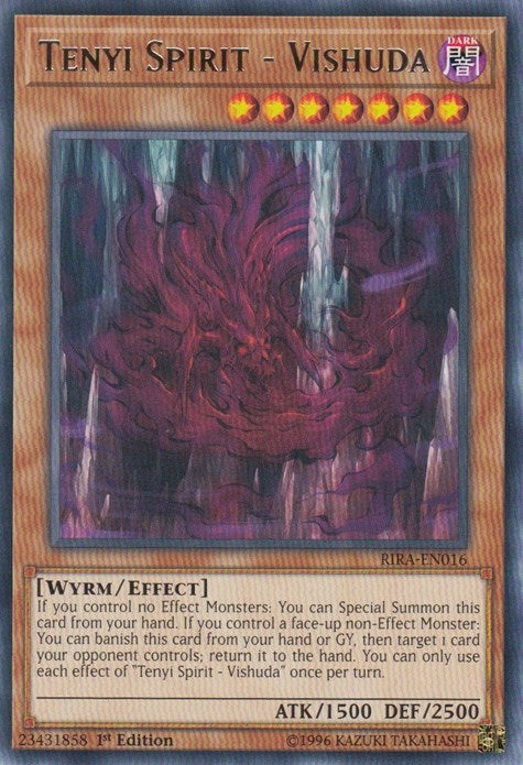 Tenyi Spirit - Vishuda (16) (RIRA) - YuGiOh Single