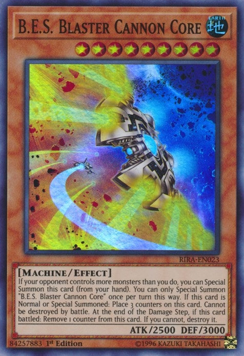 B.E.S. Blaster Cannon Core (23) (RIRA) - YuGiOh Single