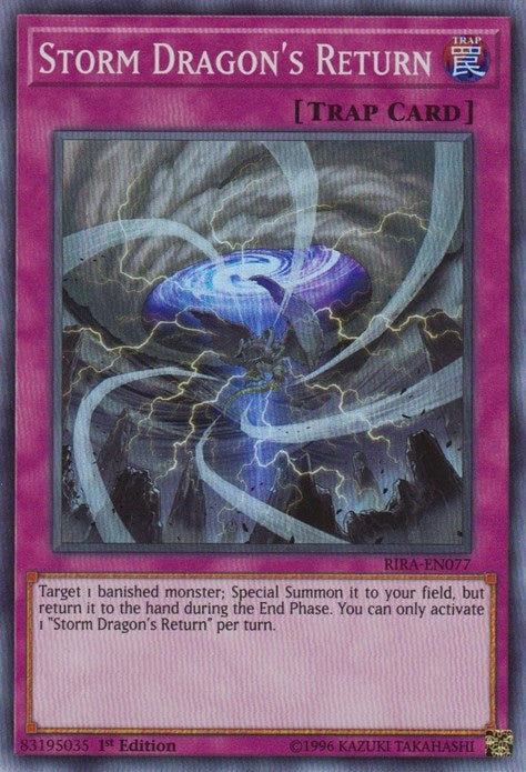 Storm Dragon’s Return (77) (RIRA) - YuGiOh Single