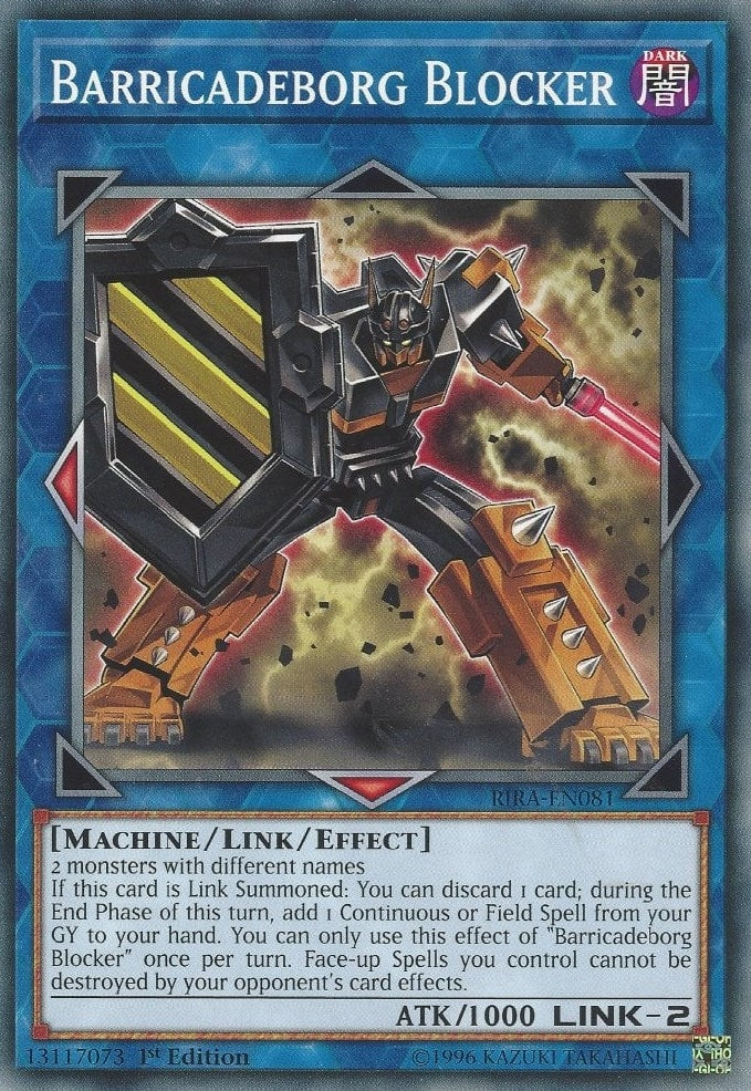 Barricadeborg Blocker (81) (RIRA) - YuGiOh Single