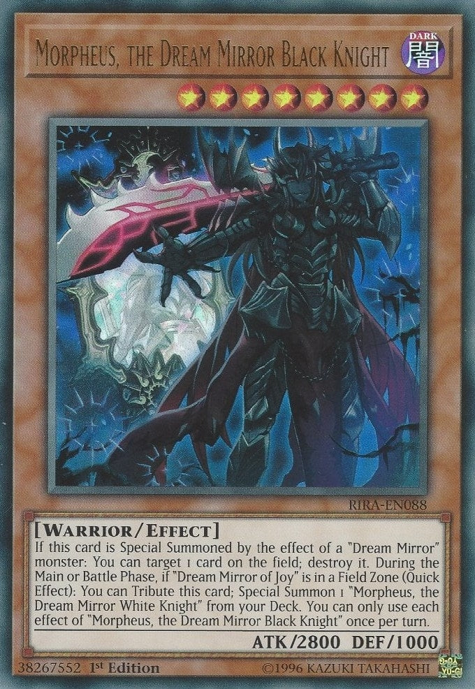 Morpheus the Dream Mirror Black Knight (88) (RIRA) - YuGiOh Single