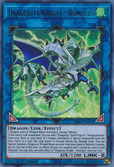 Dragunity Knight - Romulus (98) (RIRA) - YuGiOh Single