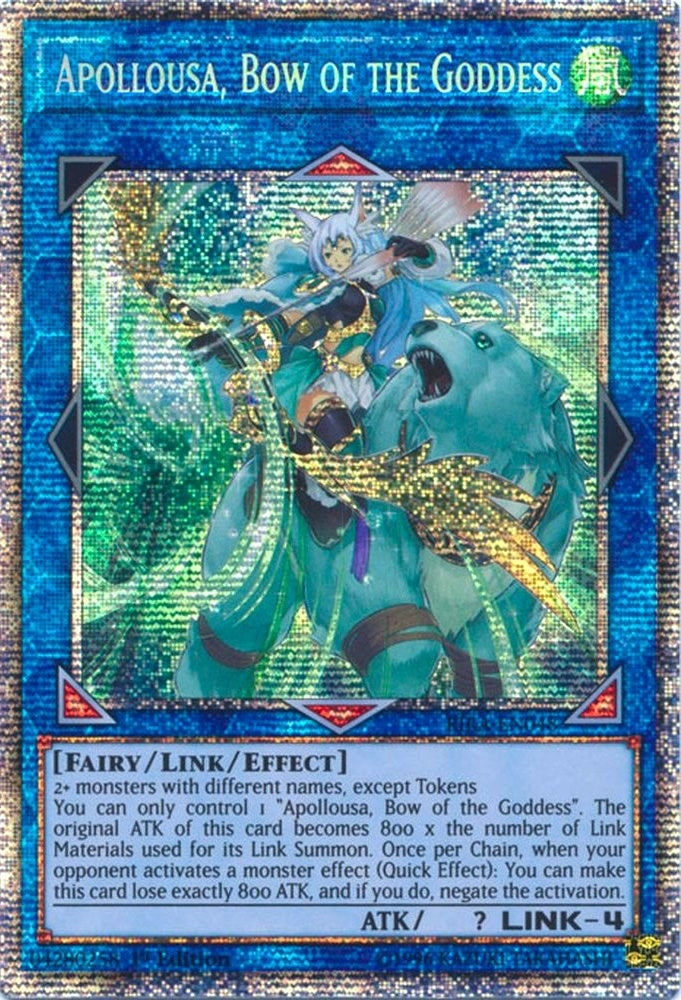 Apollousa Bow of the Goddess (Starlight Rare) (48) (RIRA) - YuGiOh Single