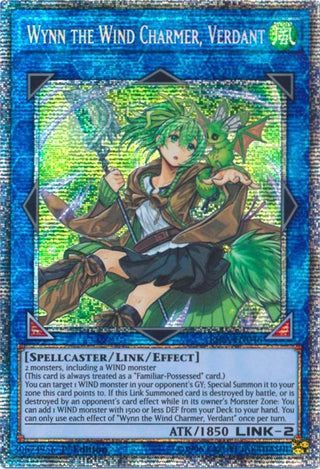 Wynn the Wind Charmer Verdant (Starlight Rare) (46) (RIRA) - YuGiOh Single