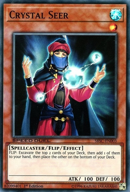 Crystal Seer (3) (SBSC) - YuGiOh Single