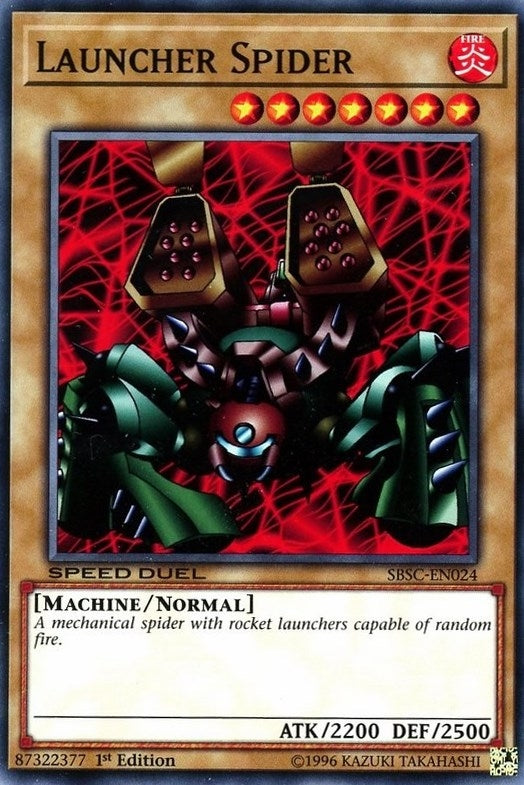 Launcher Spider (24) (SBSC) - YuGiOh Single