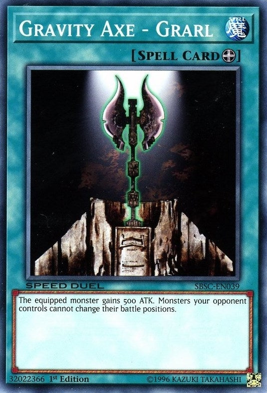 Gravity Axe - Grarl (39) (SBSC) - YuGiOh Single