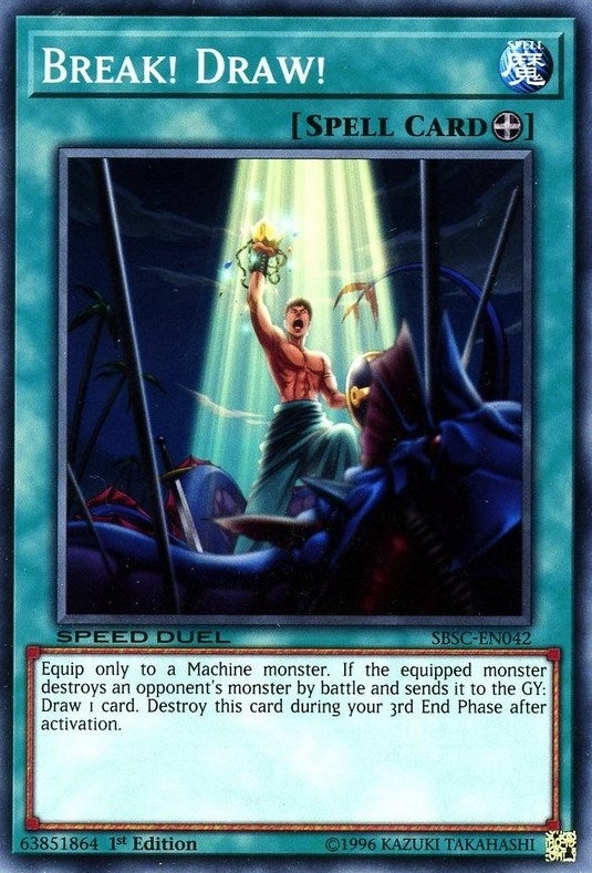 Break! Draw! (42) (SBSC) - YuGiOh Single