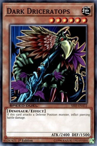 Dark Driceratops (312) (SS03) - YuGiOh Single