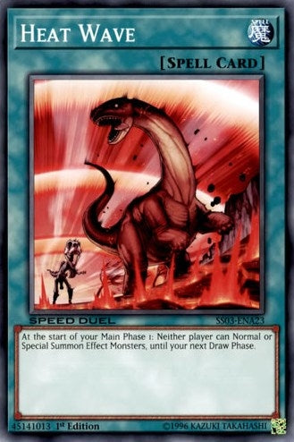 Heat Wave (323) (SS03) - YuGiOh Single