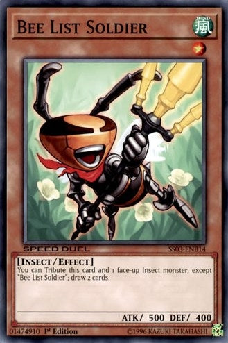 Bee List Soldier (314) (SS03) - YuGiOh Single