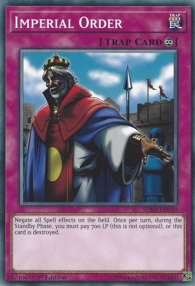 Imperial Order (40) (SDRR) - YuGiOh Single