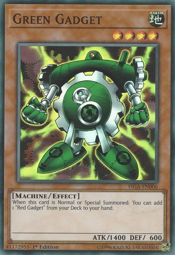 Green Gadget (6) (FIGA) - YuGiOh Single