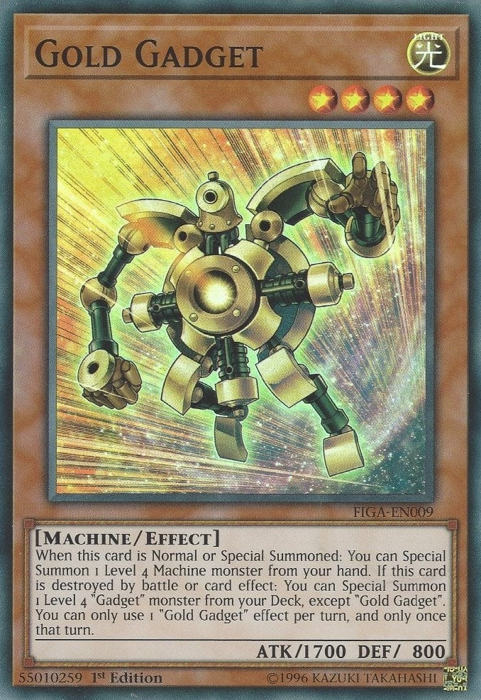 Gold Gadget (9) (FIGA) - YuGiOh Single