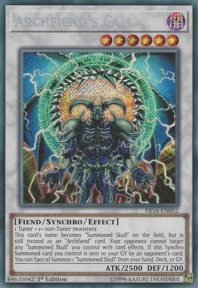 Archfiend’s Call (32) (FIGA) - YuGiOh Single