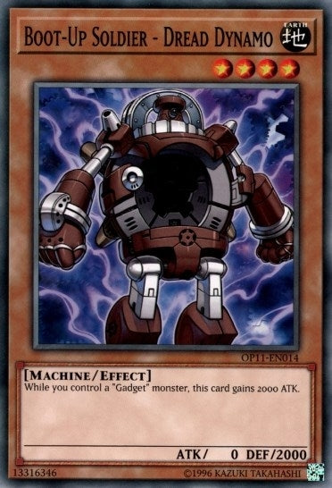 Boot-Up Soldier - Dread Dynamo (11014) (OP11) - YuGiOh Single