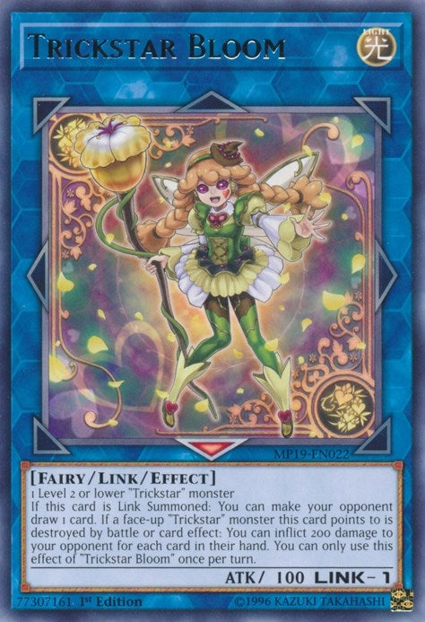 Trickstar Bloom (19022) (MP19) - YuGiOh Single