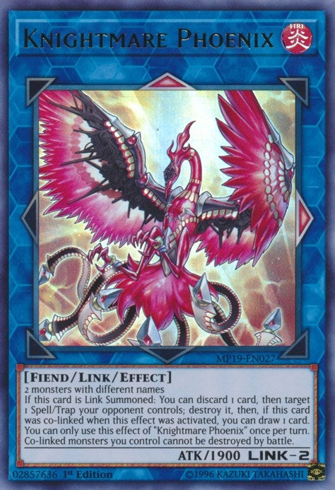 Knightmare Phoenix (19027) (MP19) - YuGiOh Single