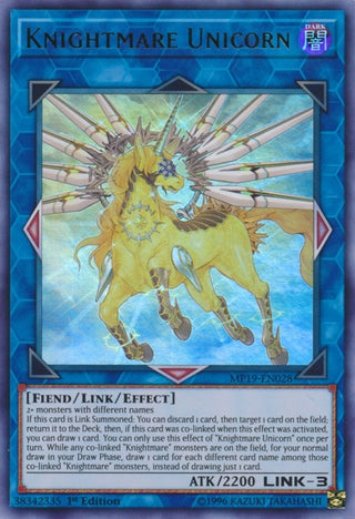 Knightmare Unicorn (19028) (MP19) - YuGiOh Single