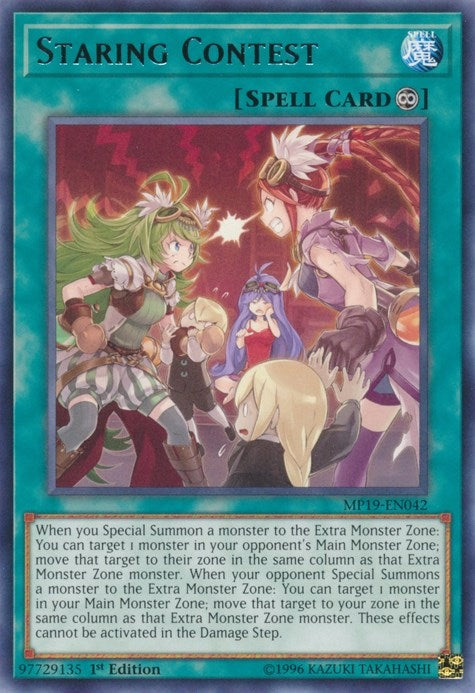 Staring Contest (19042) (MP19) - YuGiOh Single