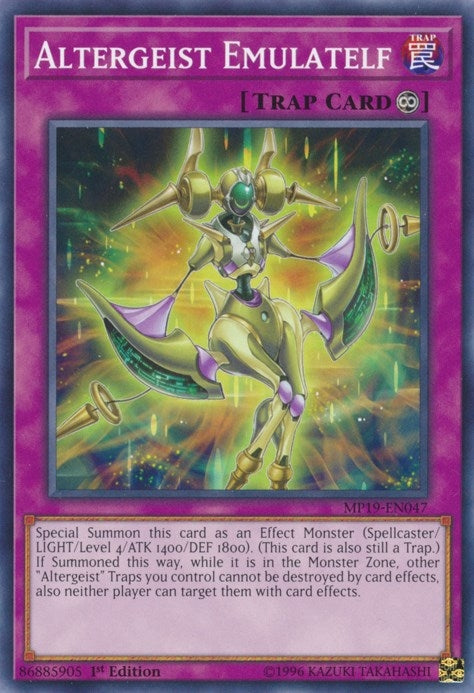 Altergeist Emulatelf (19047) (MP19) - YuGiOh Single