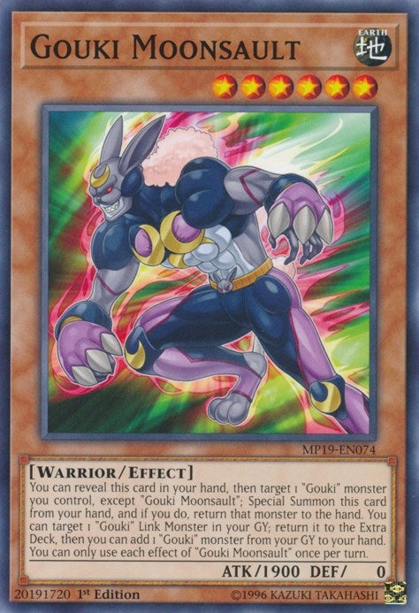 Gouki Moonsault (19074) (MP19) - YuGiOh Single