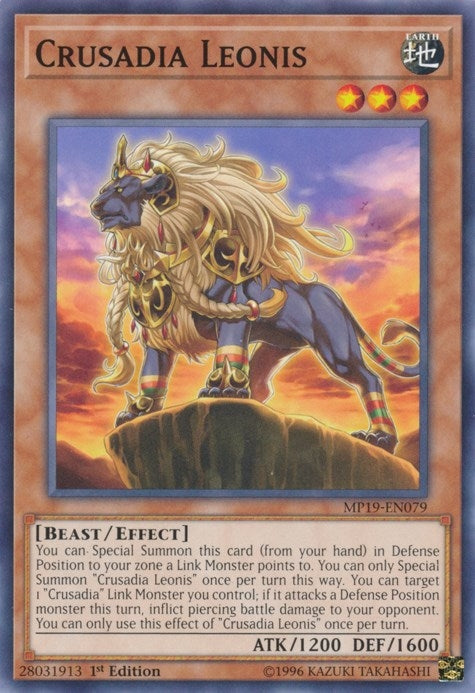 Crusadia Leonis (19079) (MP19) - YuGiOh Single