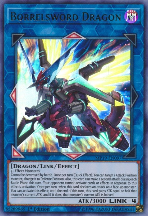 Borrelsword Dragon (19097) (MP19) - YuGiOh Single