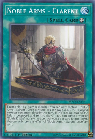 Noble Arms - Clarent (19144) (MP19) - YuGiOh Single