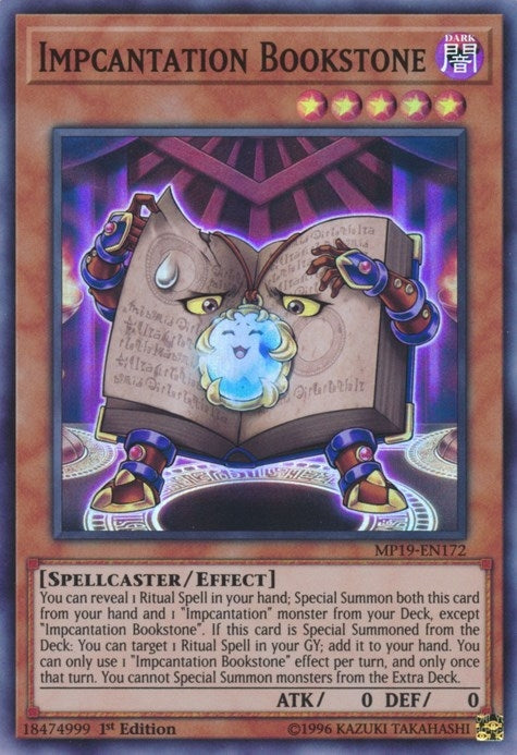 Impcantation Bookstone (19172) (MP19) - YuGiOh Single
