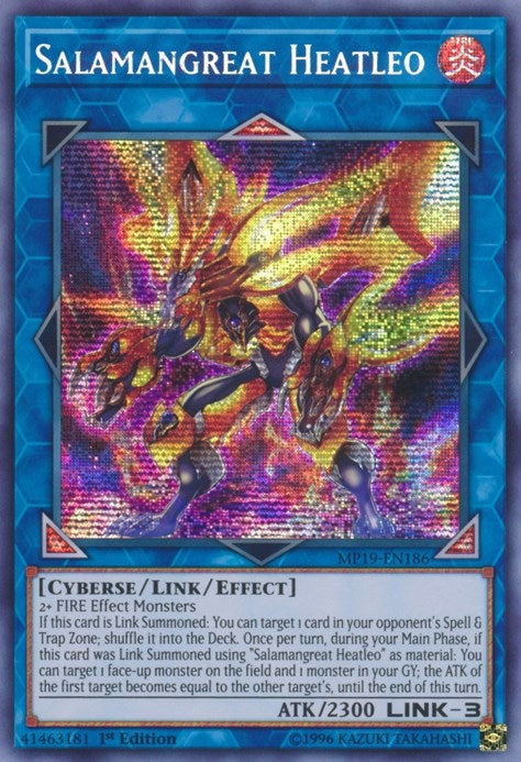 Salamangreat Heatleo (19186) (MP19) - YuGiOh Single