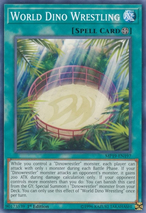 World Dino Wrestling (19197) (MP19) - YuGiOh Single