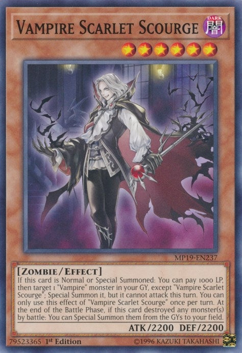 Vampire Scarlet Scourge (19237) (MP19) - YuGiOh Single