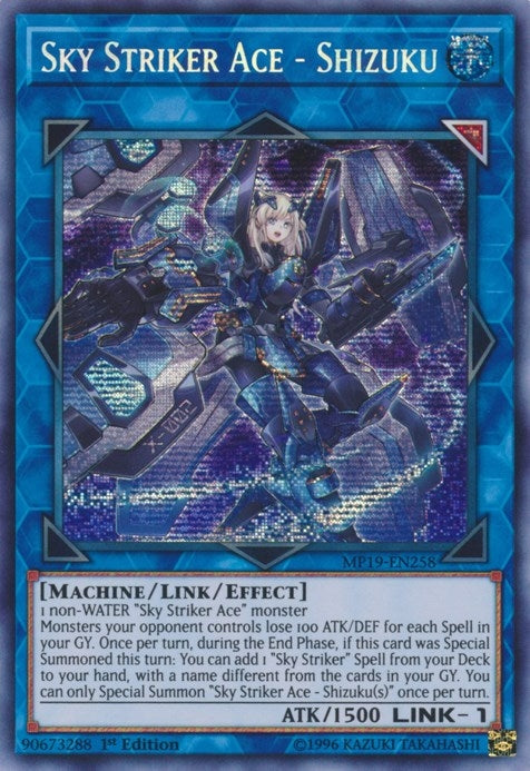 Sky Striker Ace - Shizuku (19258) (MP19) - YuGiOh Single