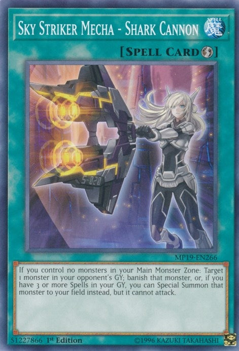 Sky Striker Mecha - Shark Cannon (19266) (MP19) - YuGiOh Single
