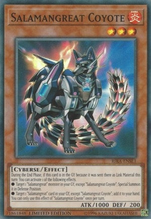 Salamangreat Coyote (1) (RIRA) - YuGiOh Single
