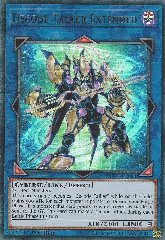 Decode Talker Extended (24) (DUDE) - YuGiOh Single