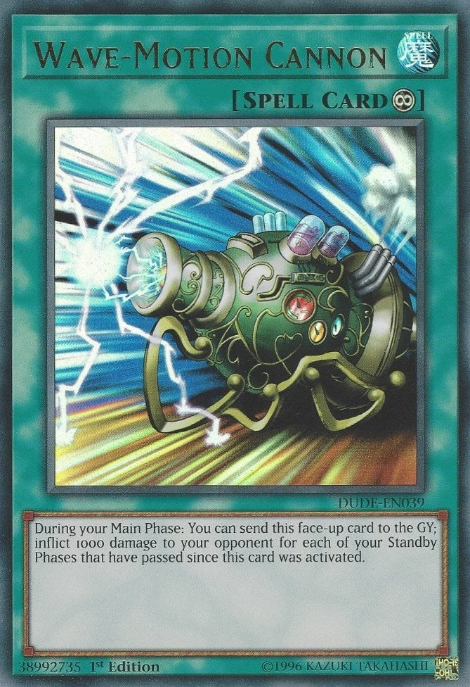 Wave-Motion Cannon (39) (DUDE) - YuGiOh Single