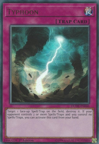 Typhoon (46) (DUDE) - YuGiOh Single
