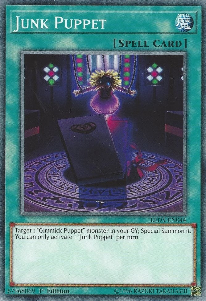 Junk Puppet (5044) (LED5) - YuGiOh Single