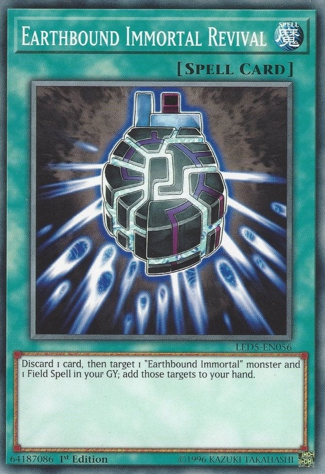 Earthbound Immortal Revival (5056) (LED5) - YuGiOh Single
