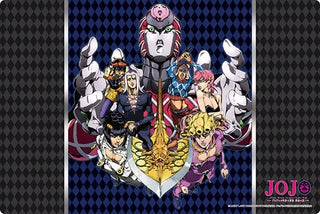 Bushiroad Rubber Mat Collection Vol.416: JoJo’s Bizarre Adventure: Golden Wind (416) - Playmats Sealed